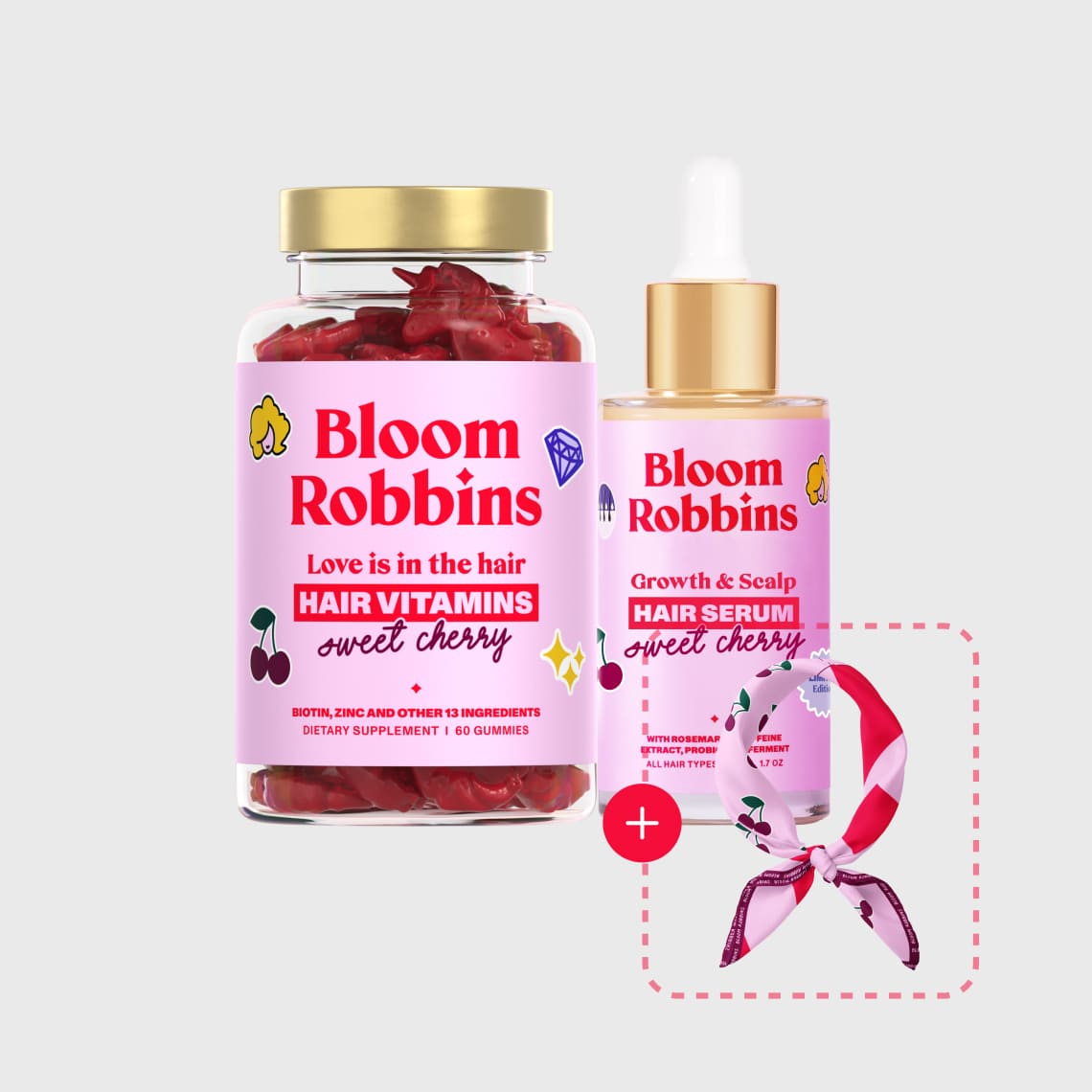 Sweet Cherry edycja: Duo na porost włosów